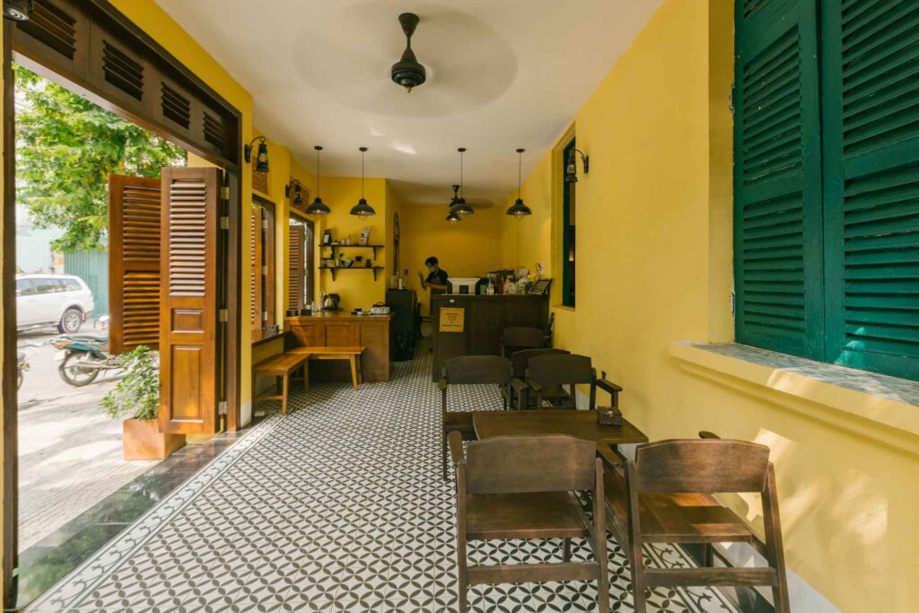 Cửa chớp xanh A Priori