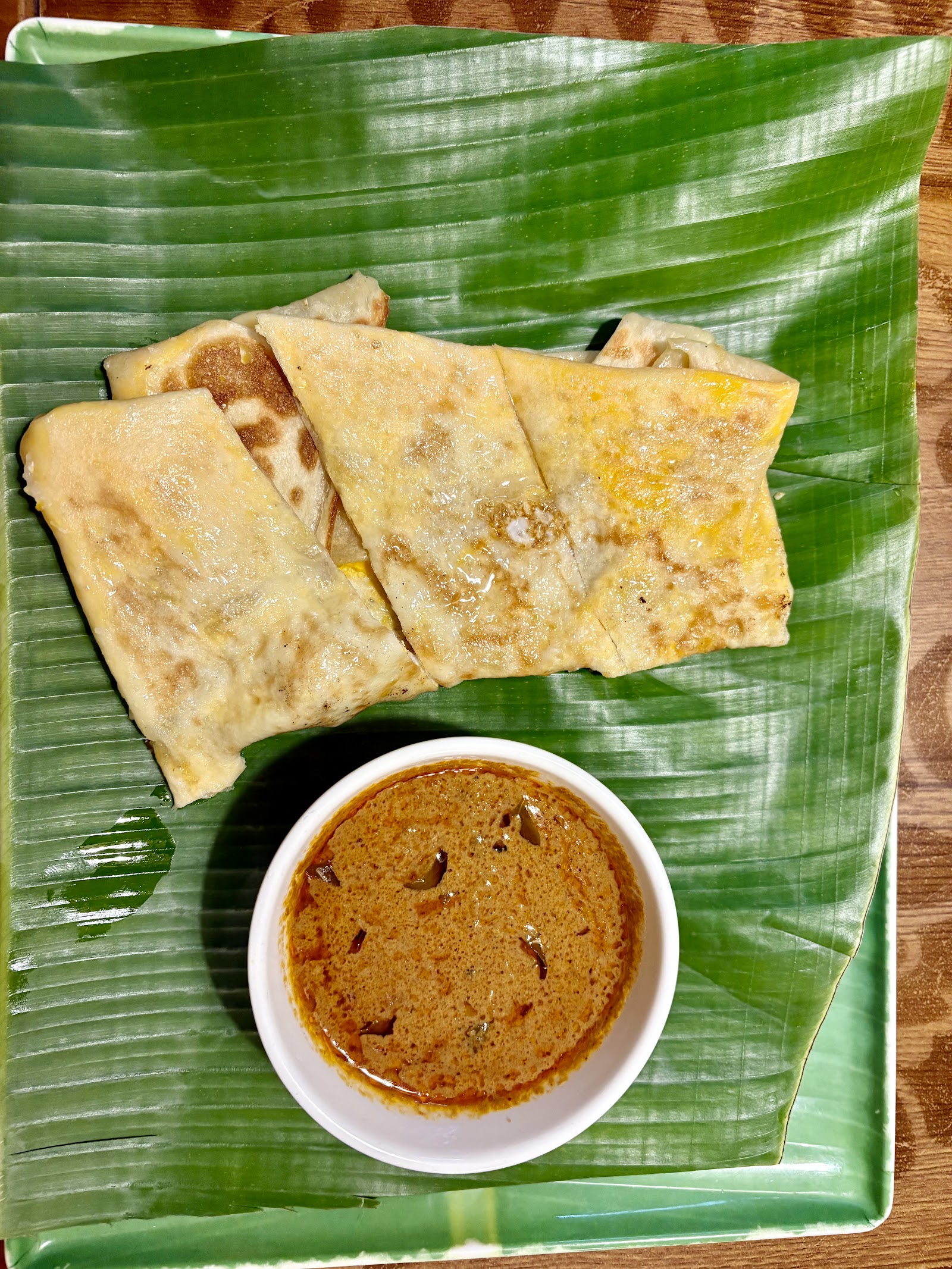 Bánh mì dẹt và cà ri