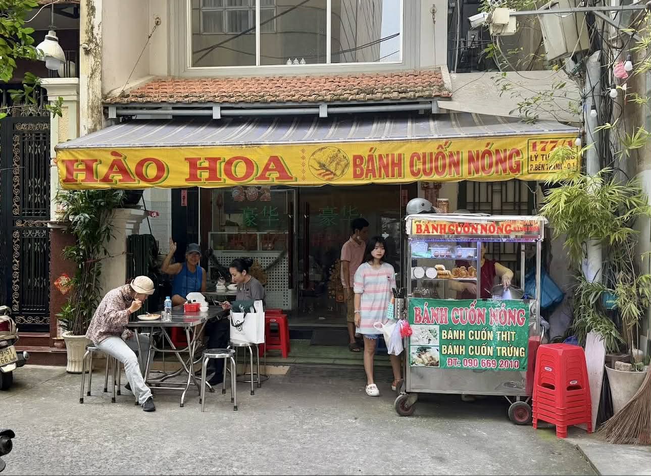 The Hao Hoa sign in the 177/1 alley (pending the venue photo pass)