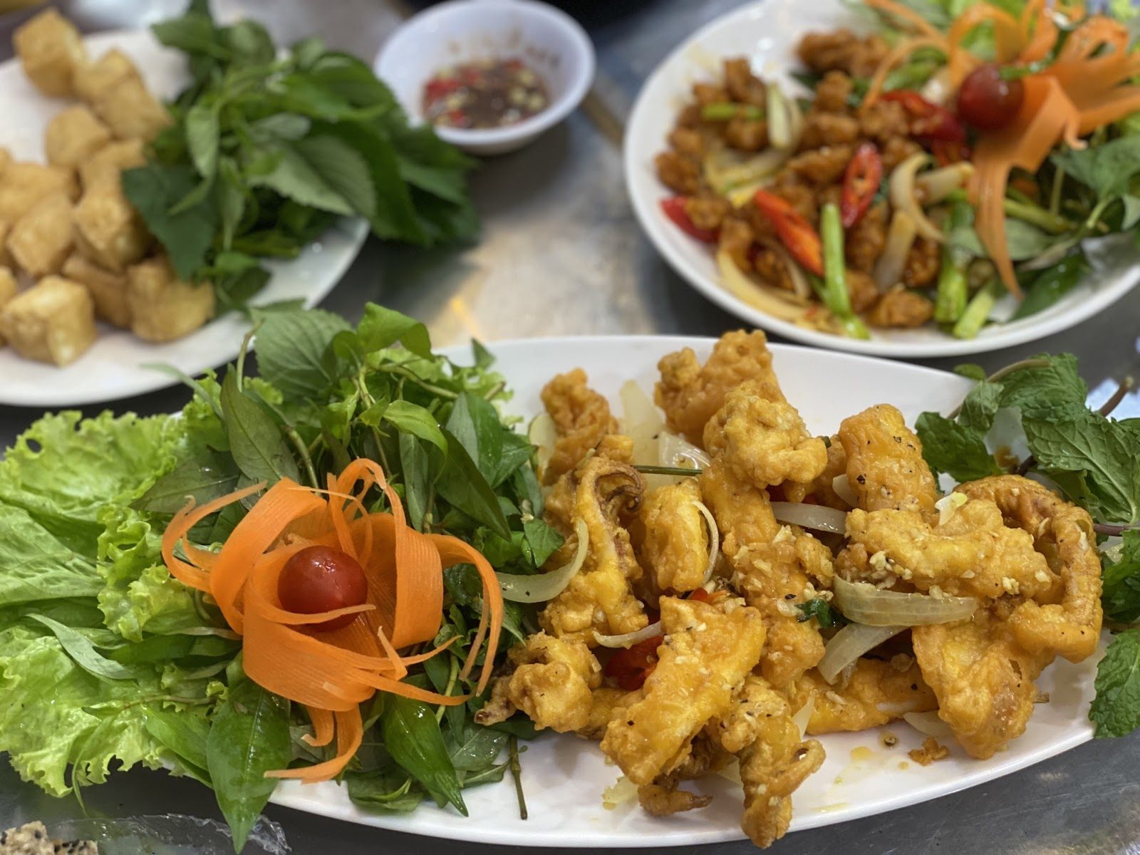 Crispy fried bites