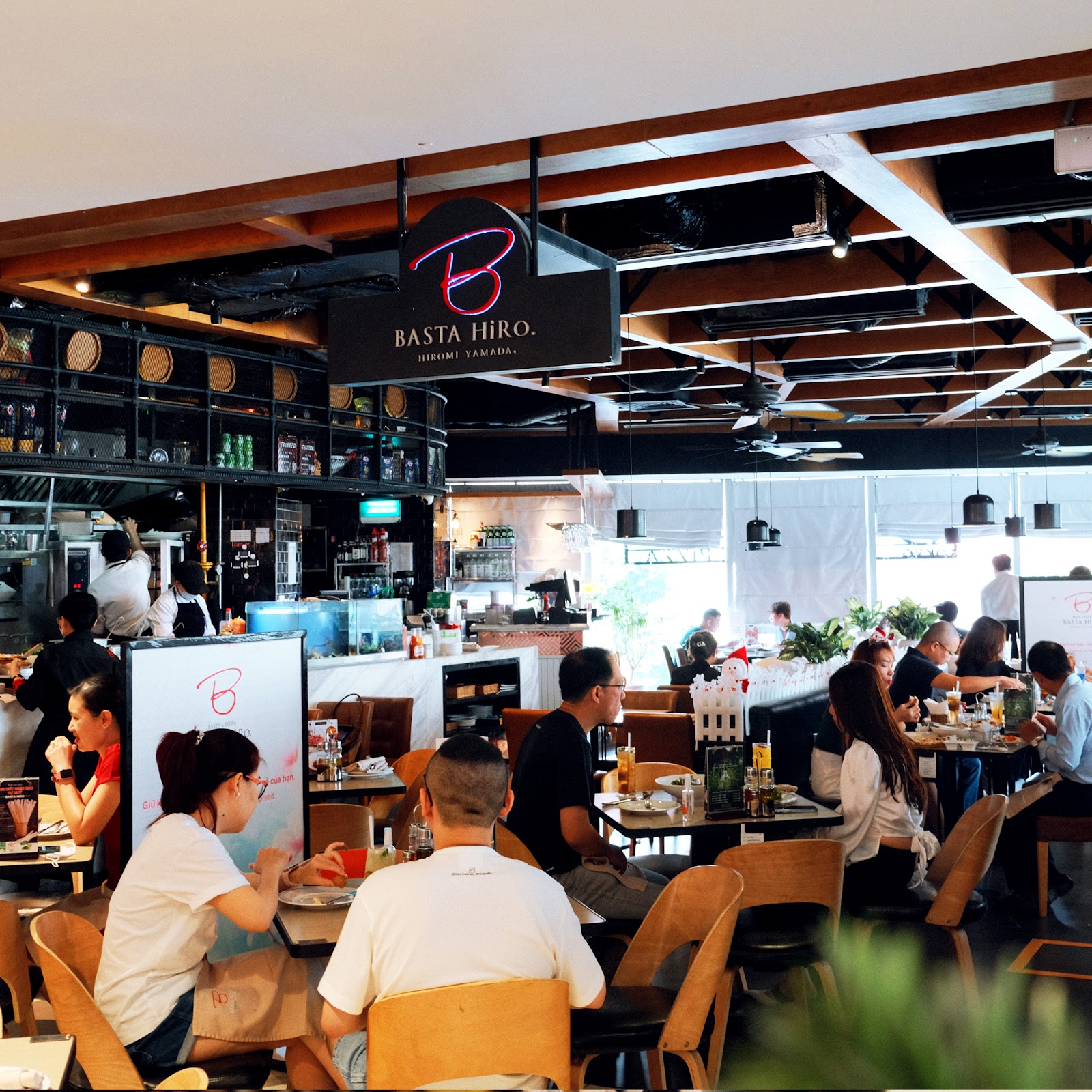 The shop's dining room