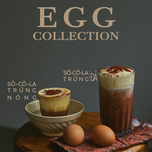 부드러운 에그 크림이 얹힌 Coffee Hut 에그 커피