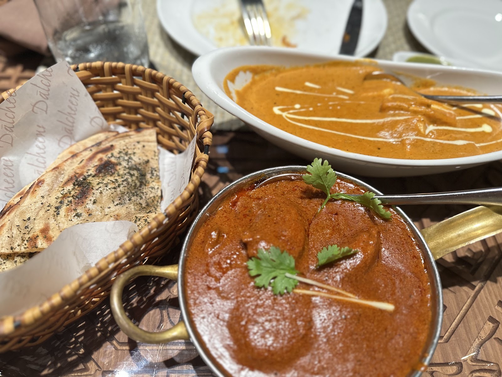 A Dalcheeni plate — deep with spice