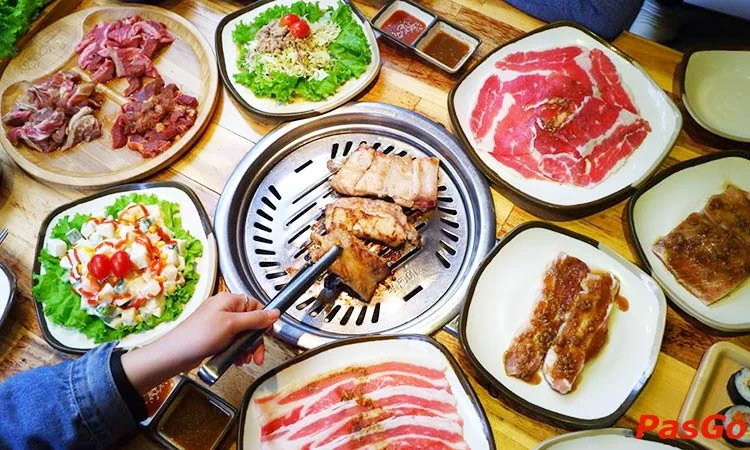 테이블에서 굽는 고기, 집게 (다른 지점, pasgo.vn)