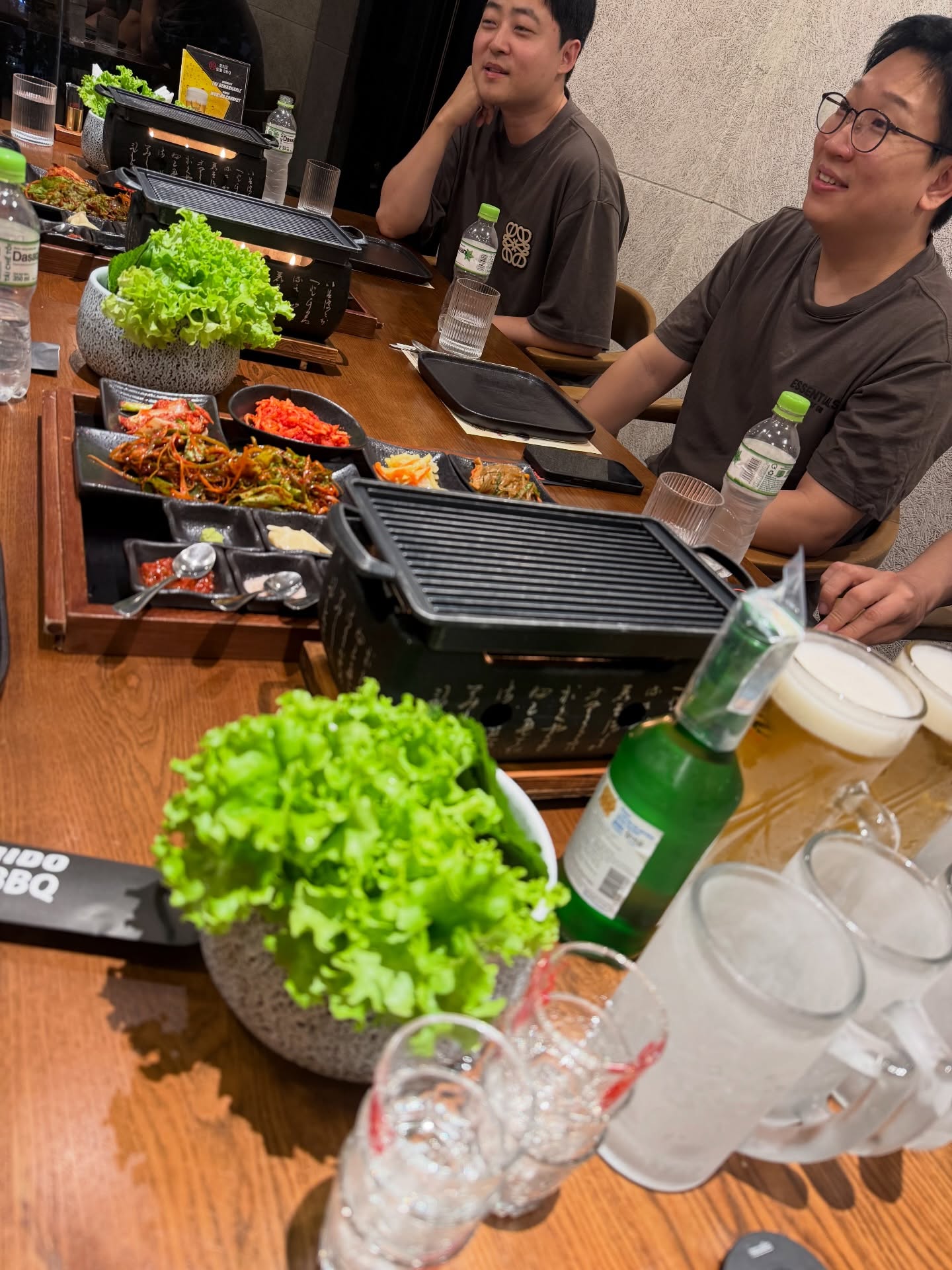테이블 그릴 — 한국식 BBQ를 즐기는 손님