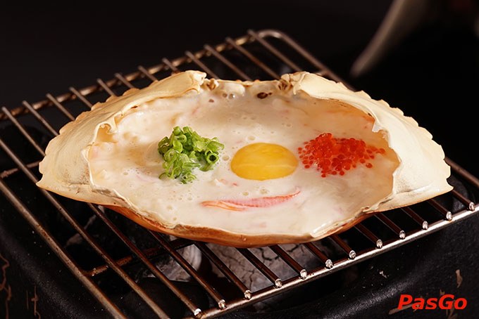 Mai cua nướng sốt — món nướng của quán