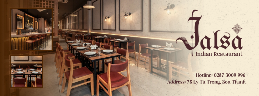 The Jalsa dining room in warm golden light