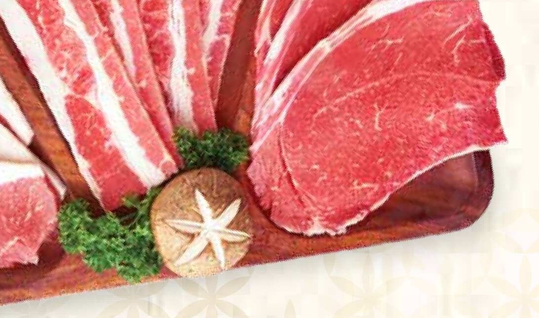 모둠 고기 접시