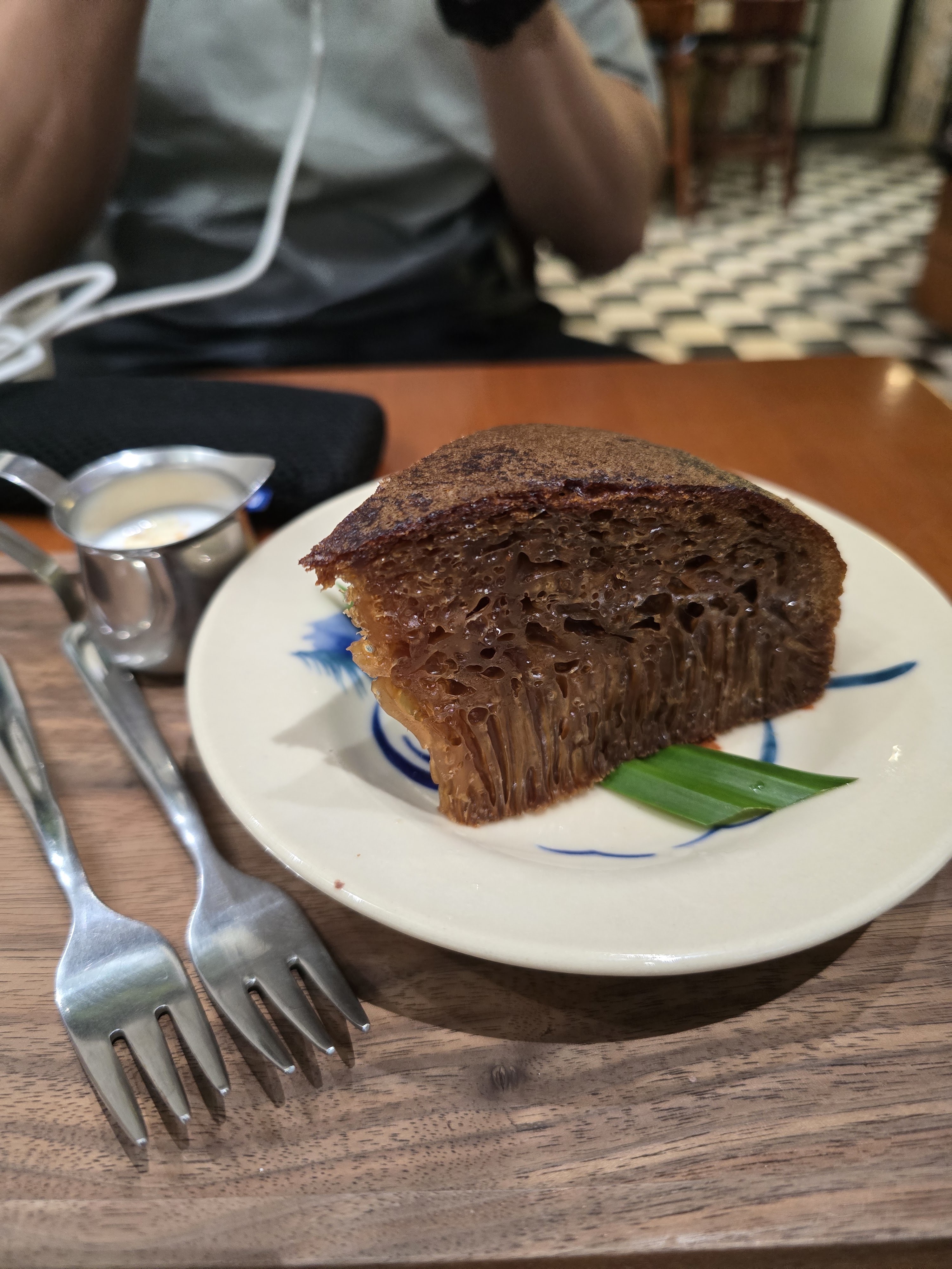 야자당 허니콤 케이크