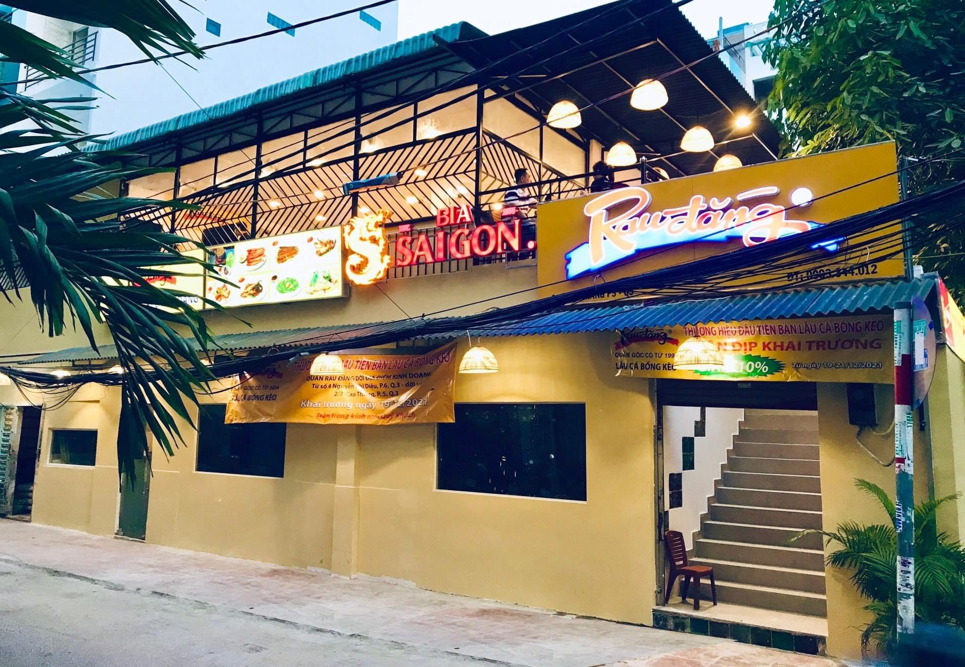 Mặt tiền quán Rau Đắng