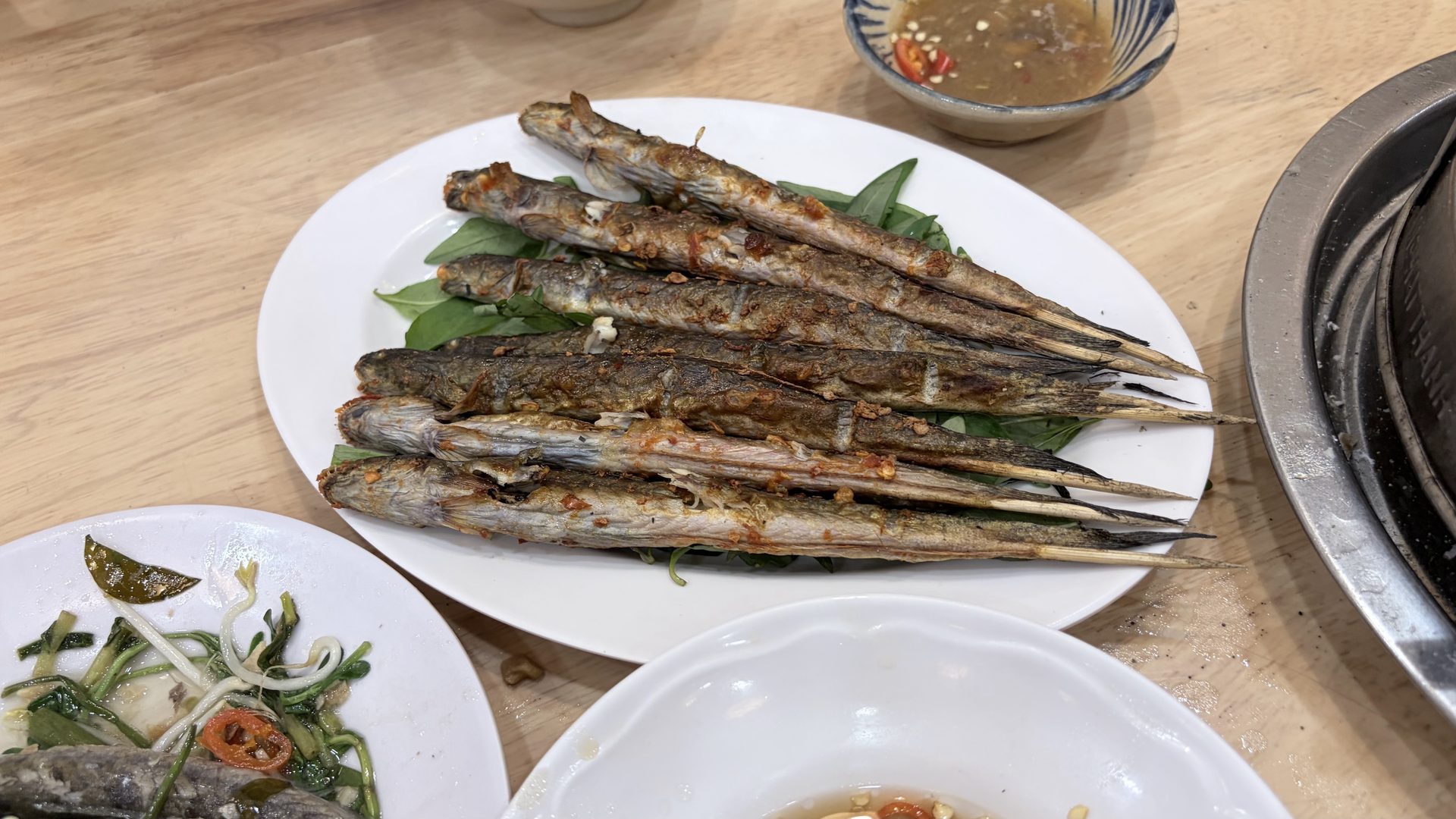 Không gian quán Rau Đắng