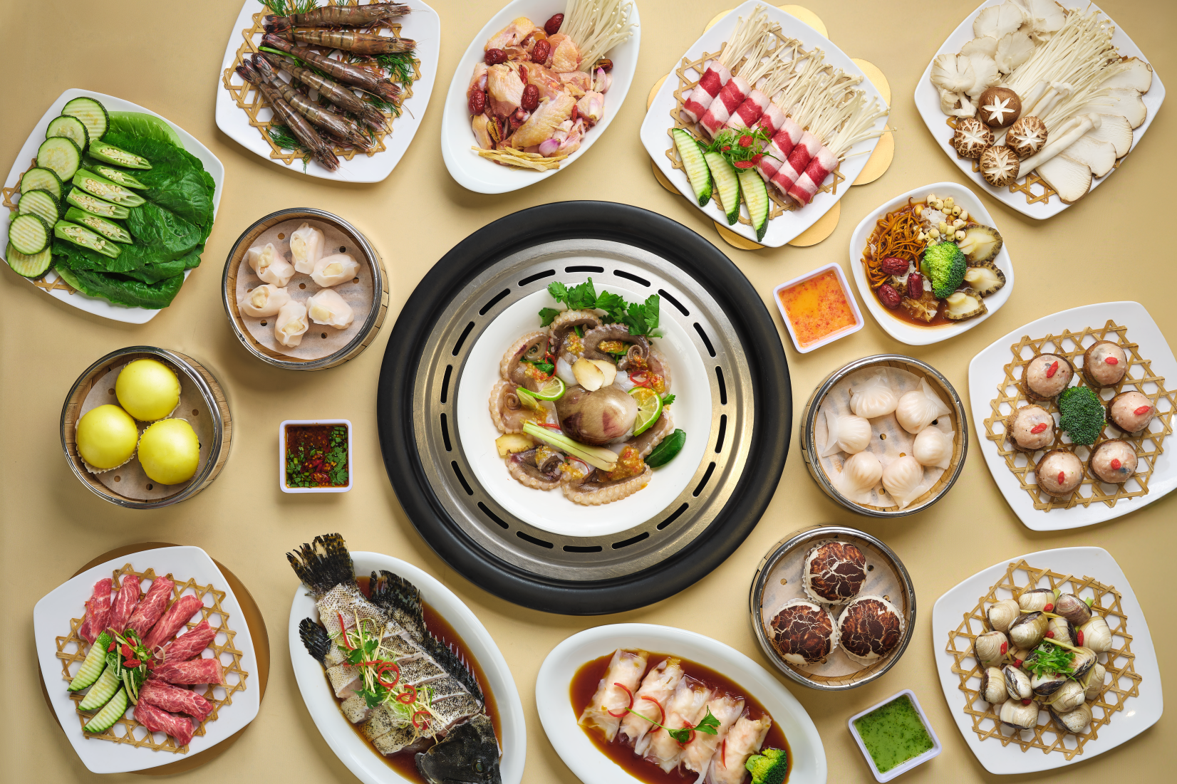 Tầng hơi hấp tại Long Wang