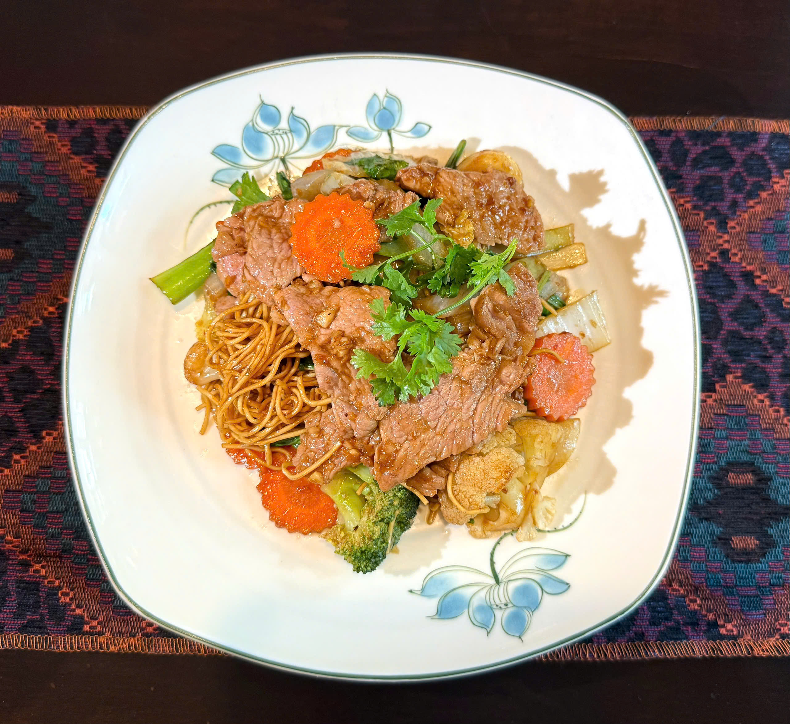 The dining room at Madame Thao