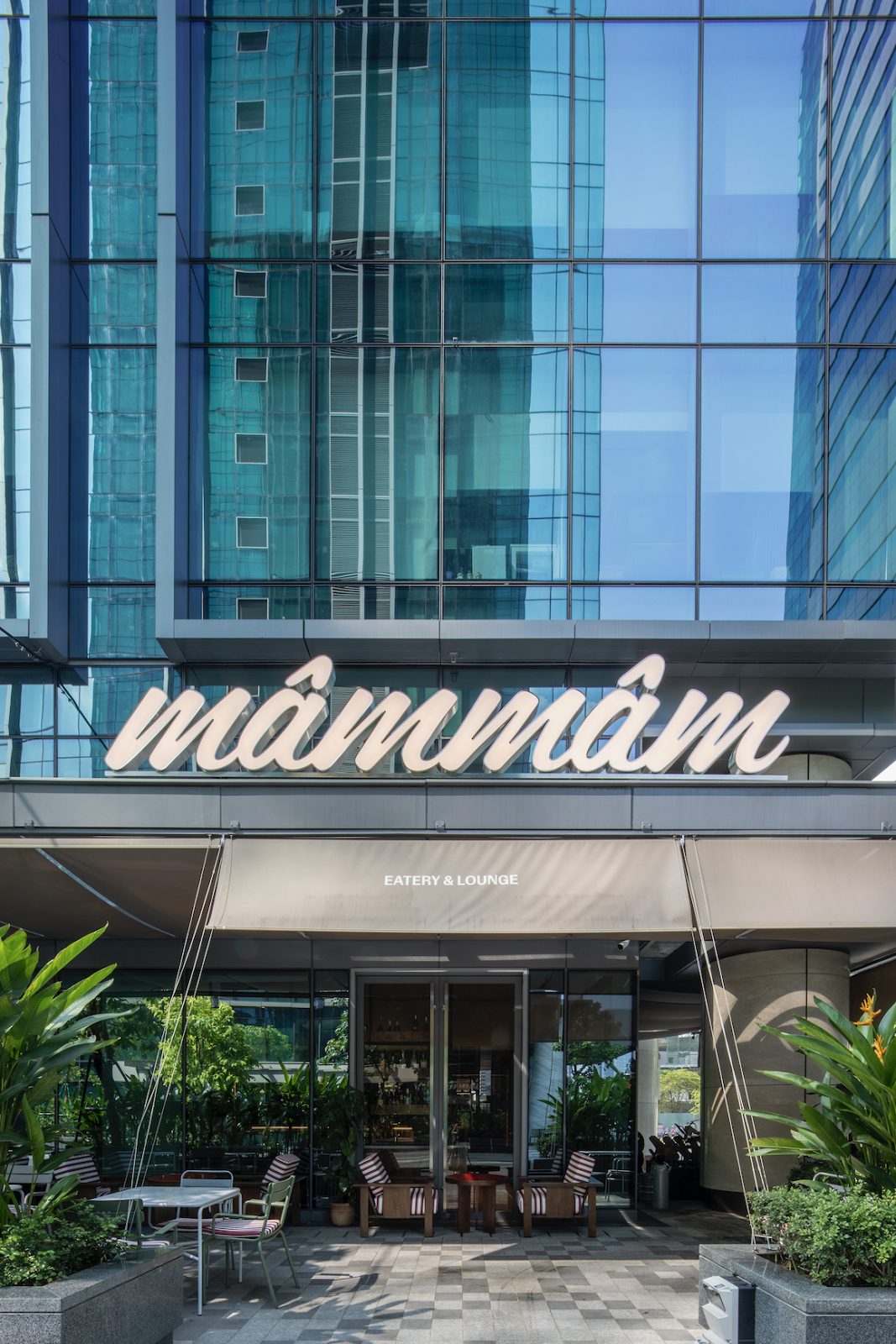 Mặt tiền Mam Mam by KOTO, tầng trệt Nexus Tower