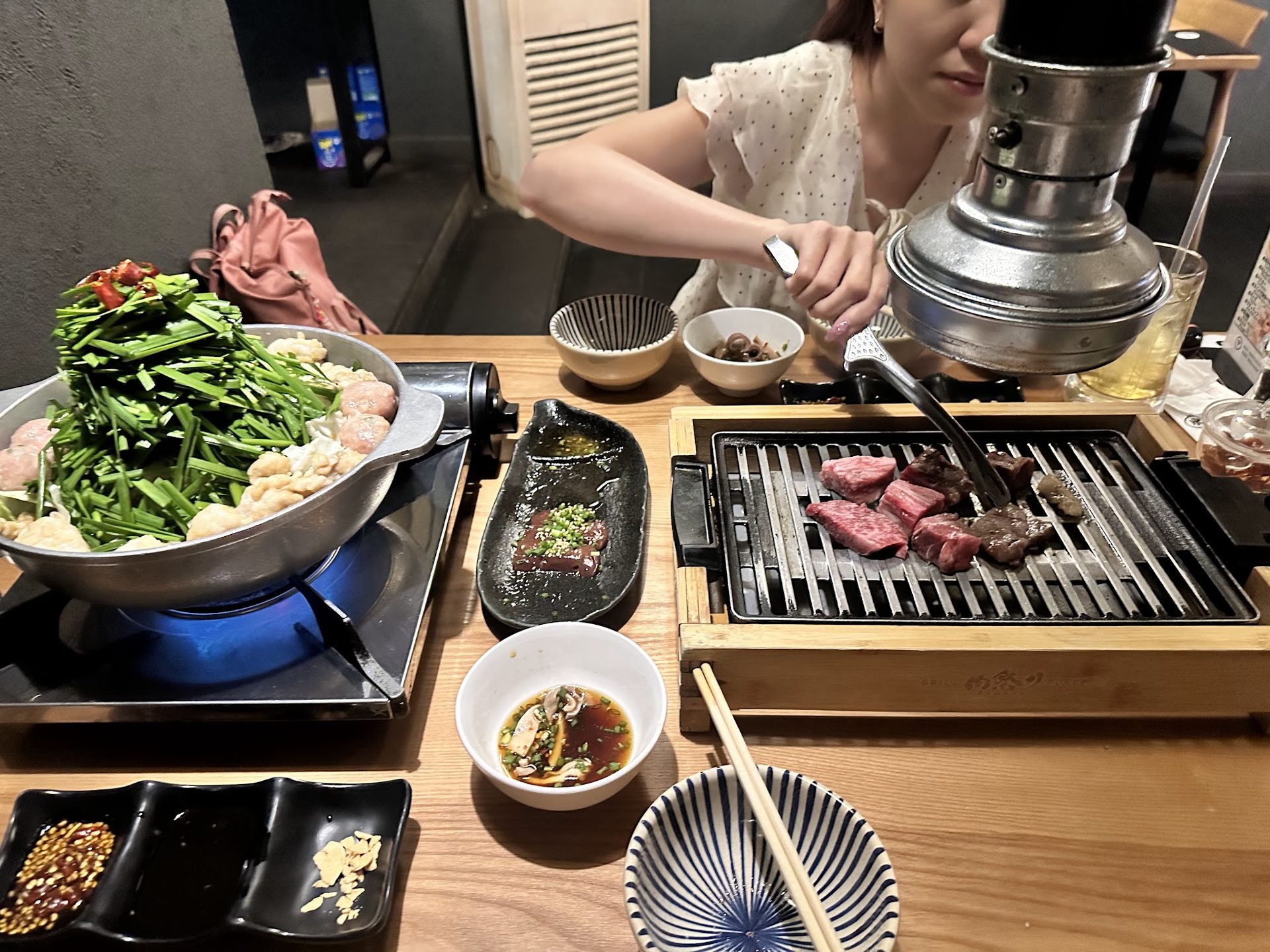 Motsunabe Rakutenchi의 다이닝룸
