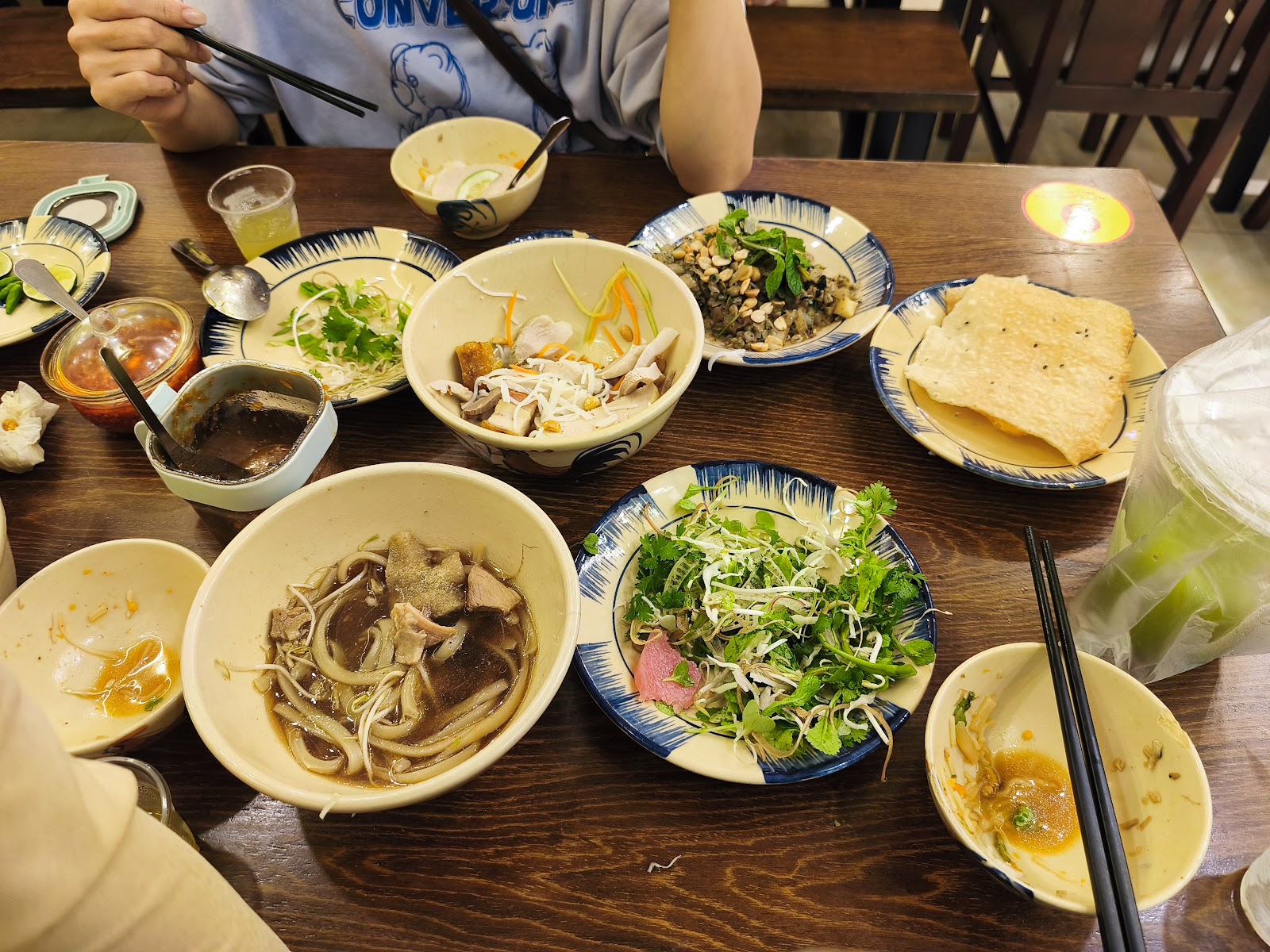 까오라우와 분맘 (사진 촬영 대기 중)