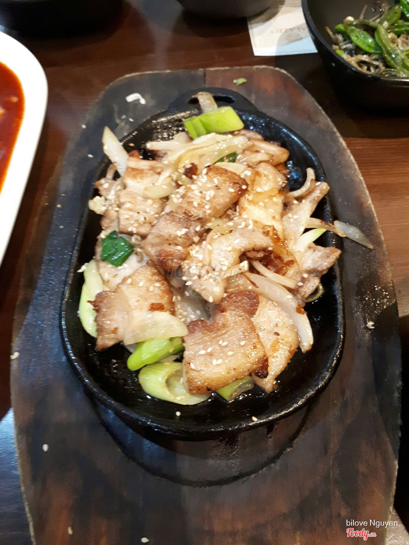 Ba chỉ nướng
