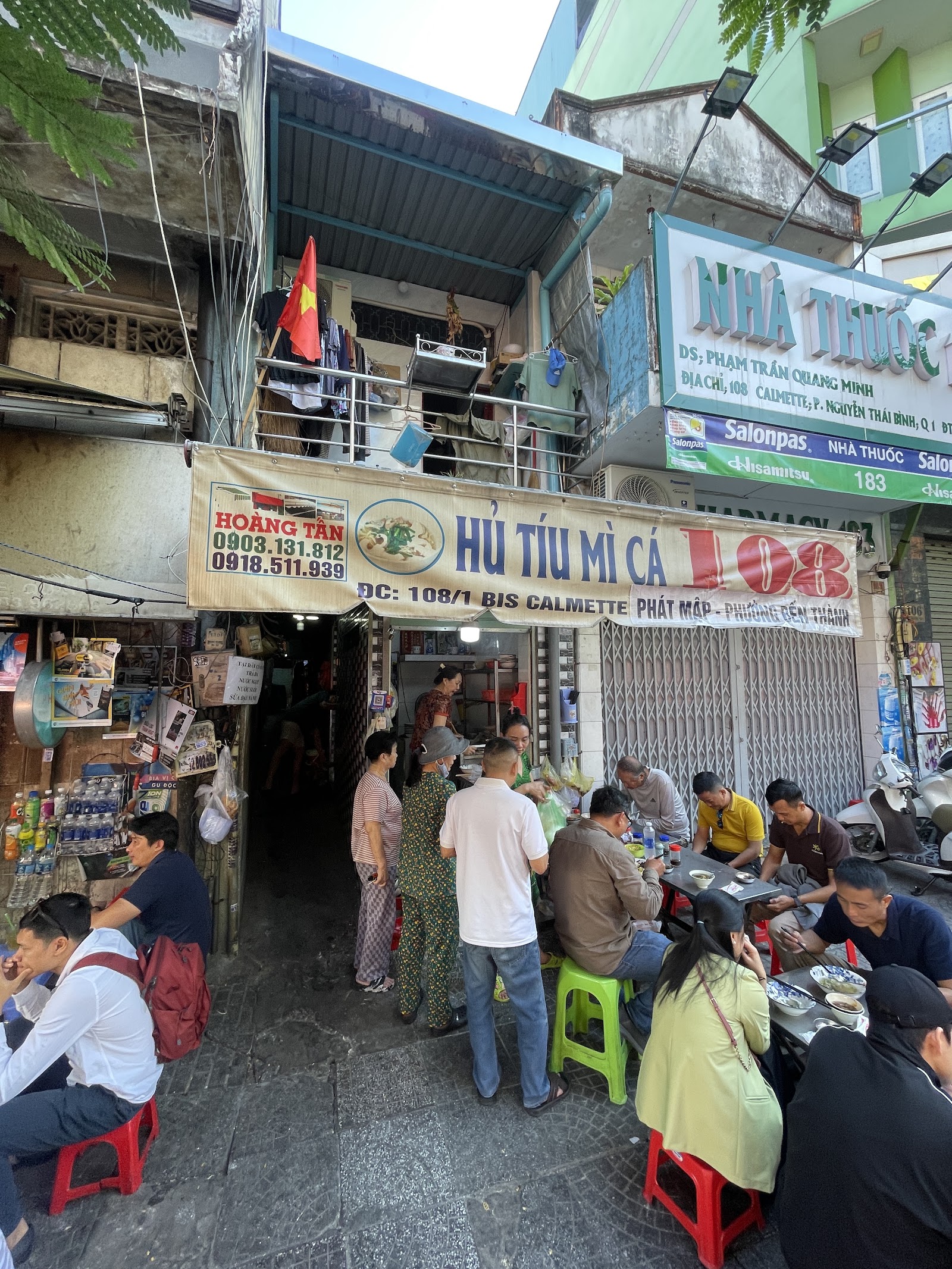 The Phát Mập signboard