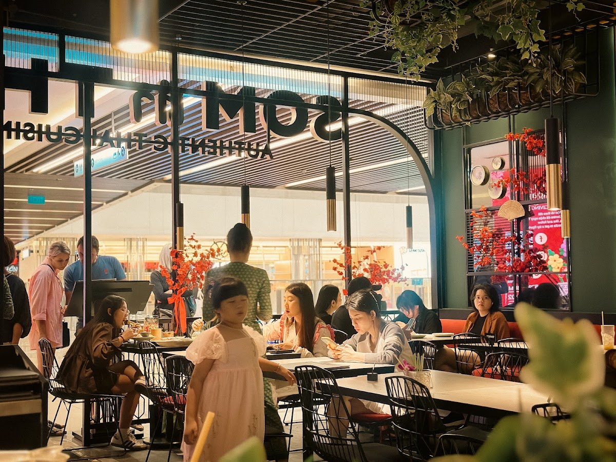 Không gian ăn trong Saigon Centre