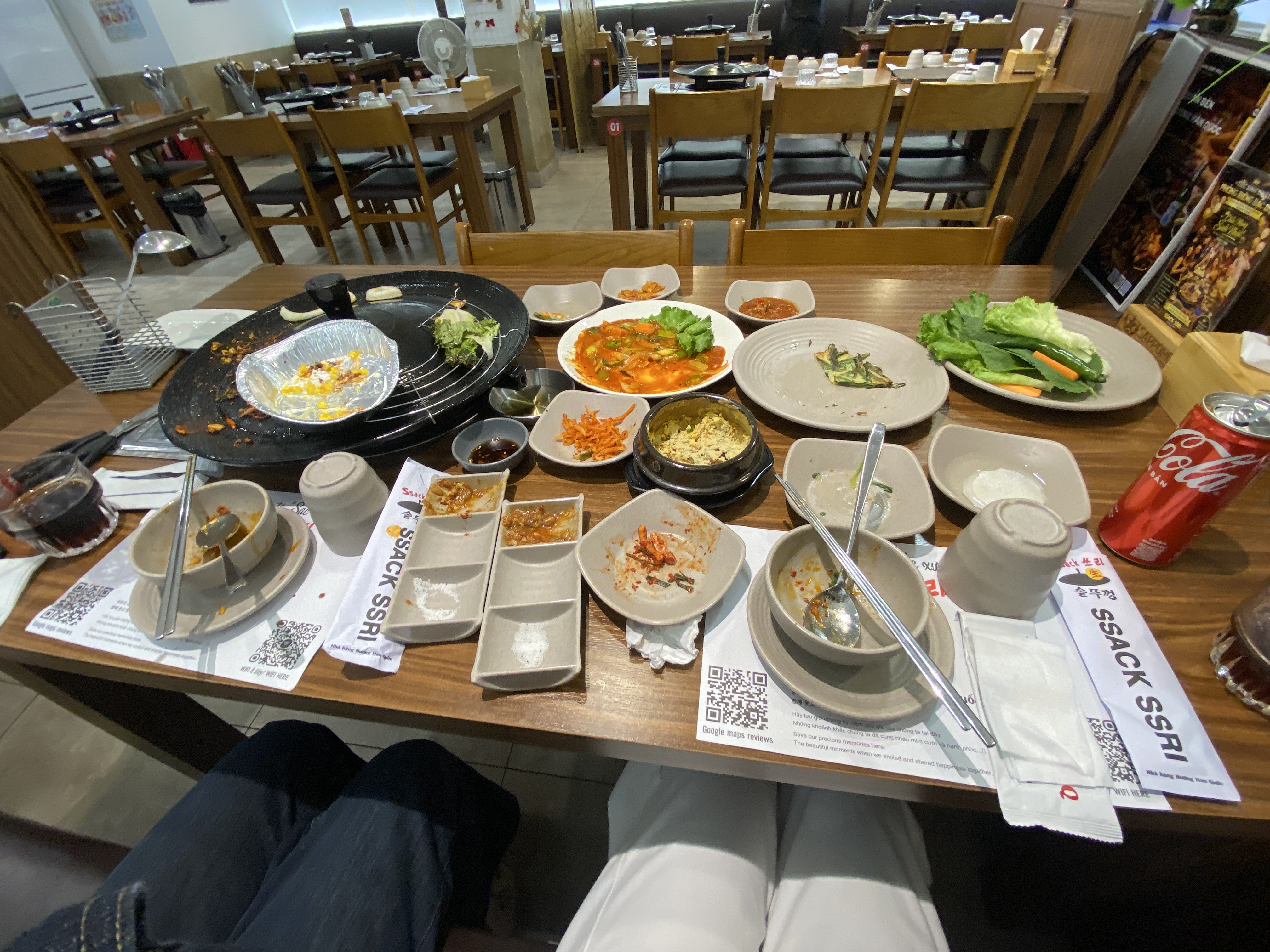솥뚜껑 구이 한상과 싹쓰리 홀