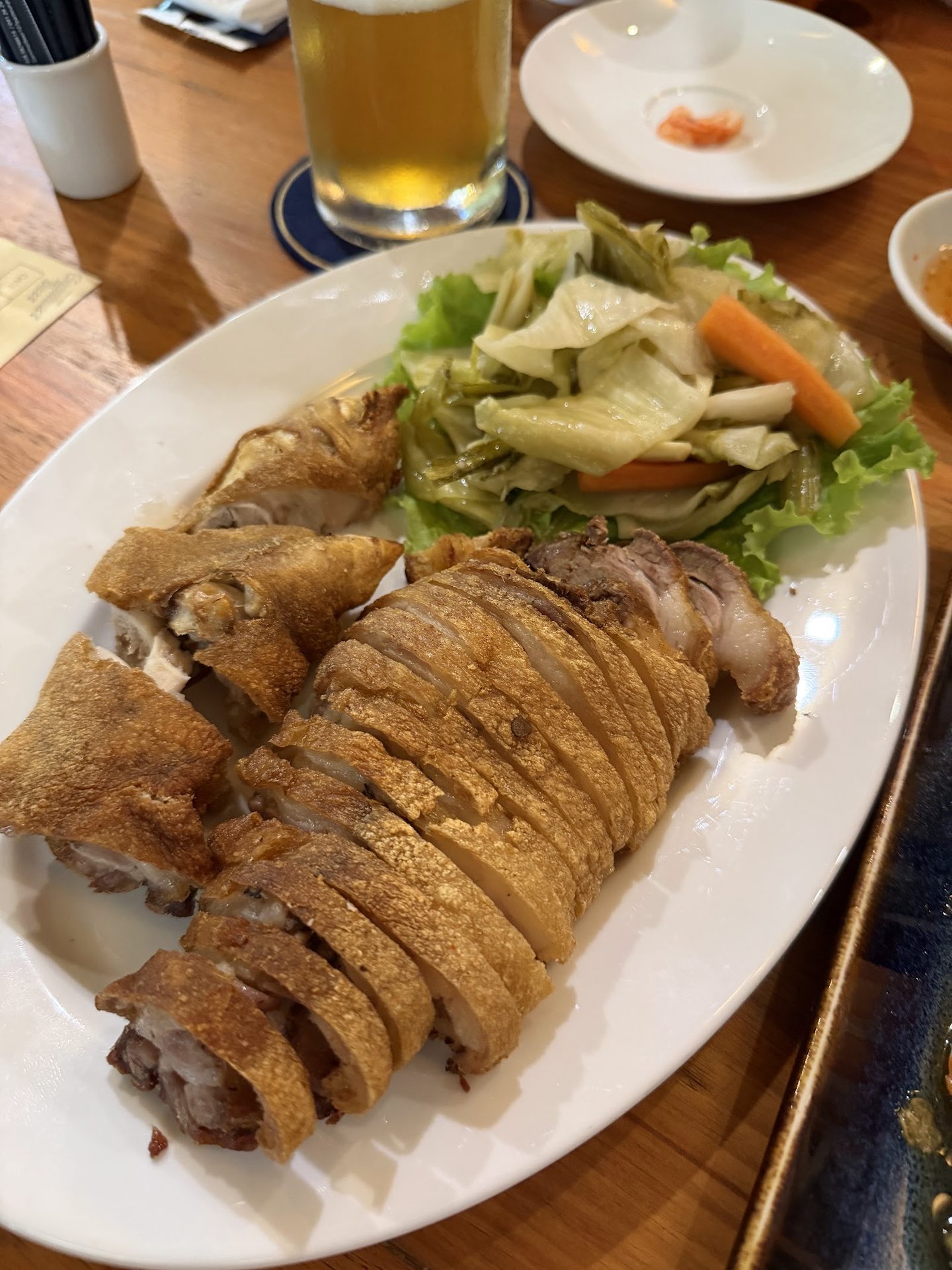 바삭한 삼겹살 구이