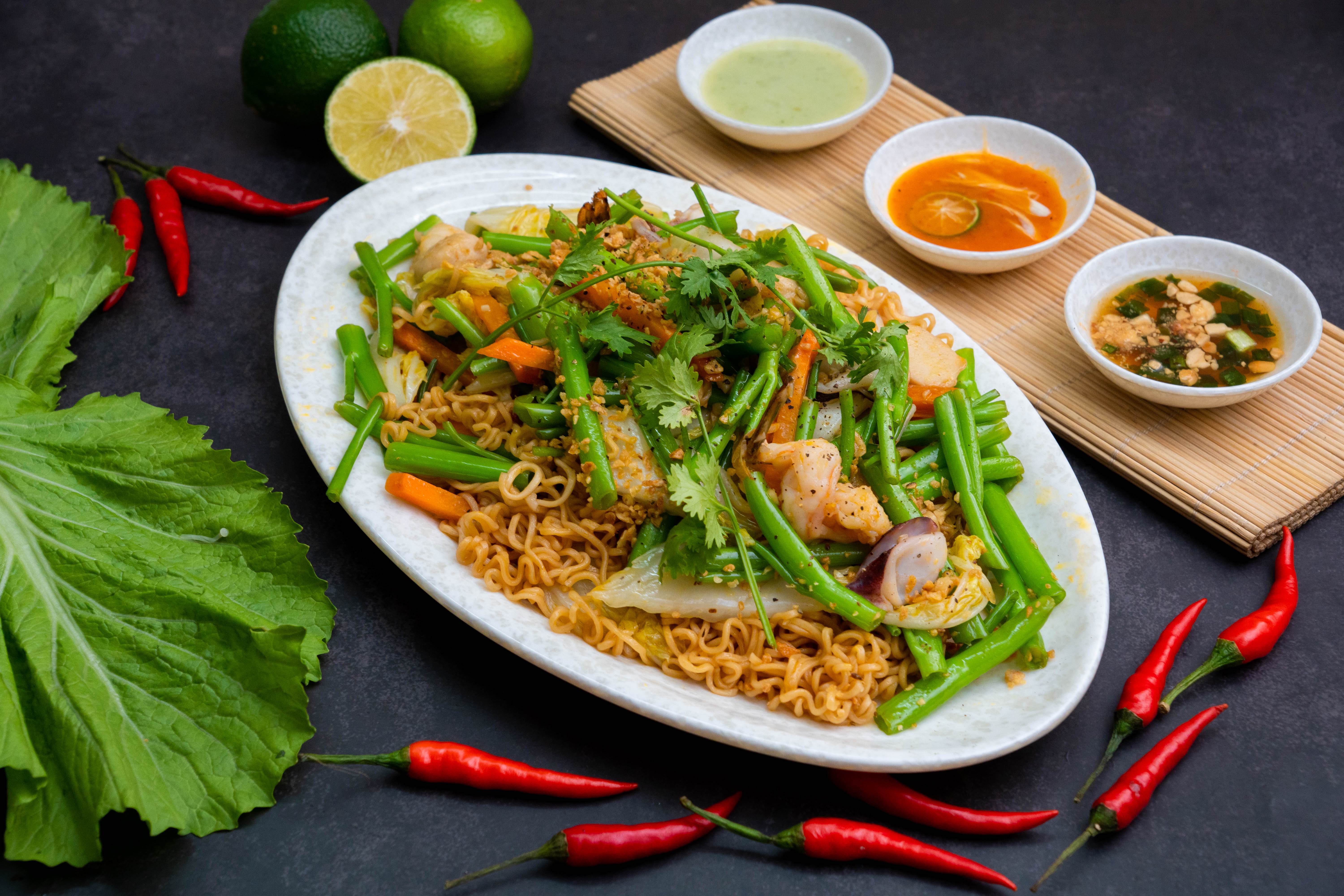 Ốc dishes at Trạm Ốc