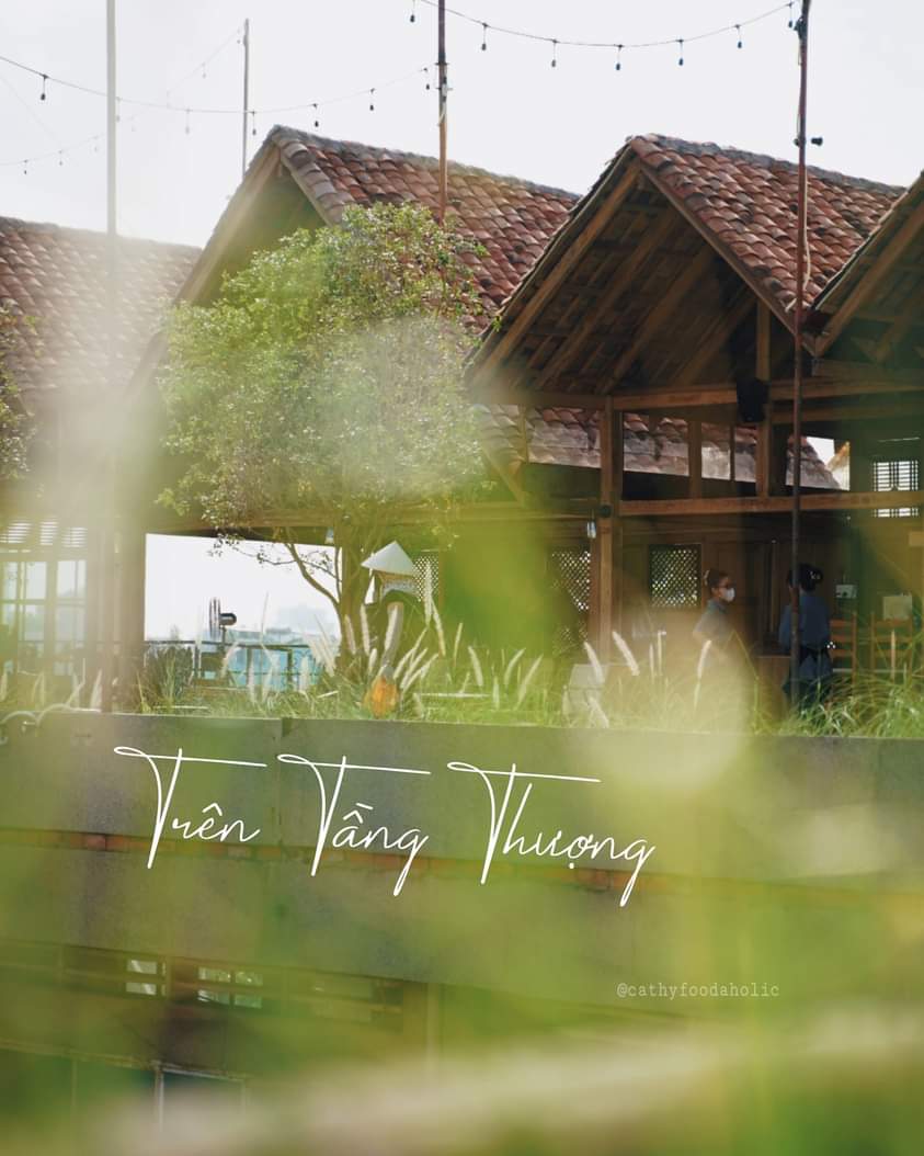 The wooden tiled-roof house bearing the venue name