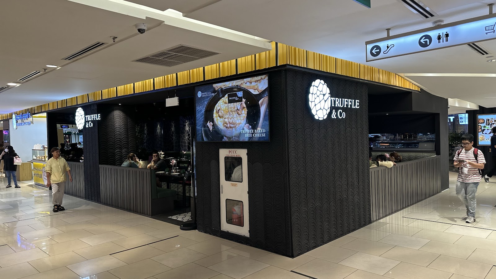 Mặt tiền Truffle & Co. ở tầng B2, Saigon Centre