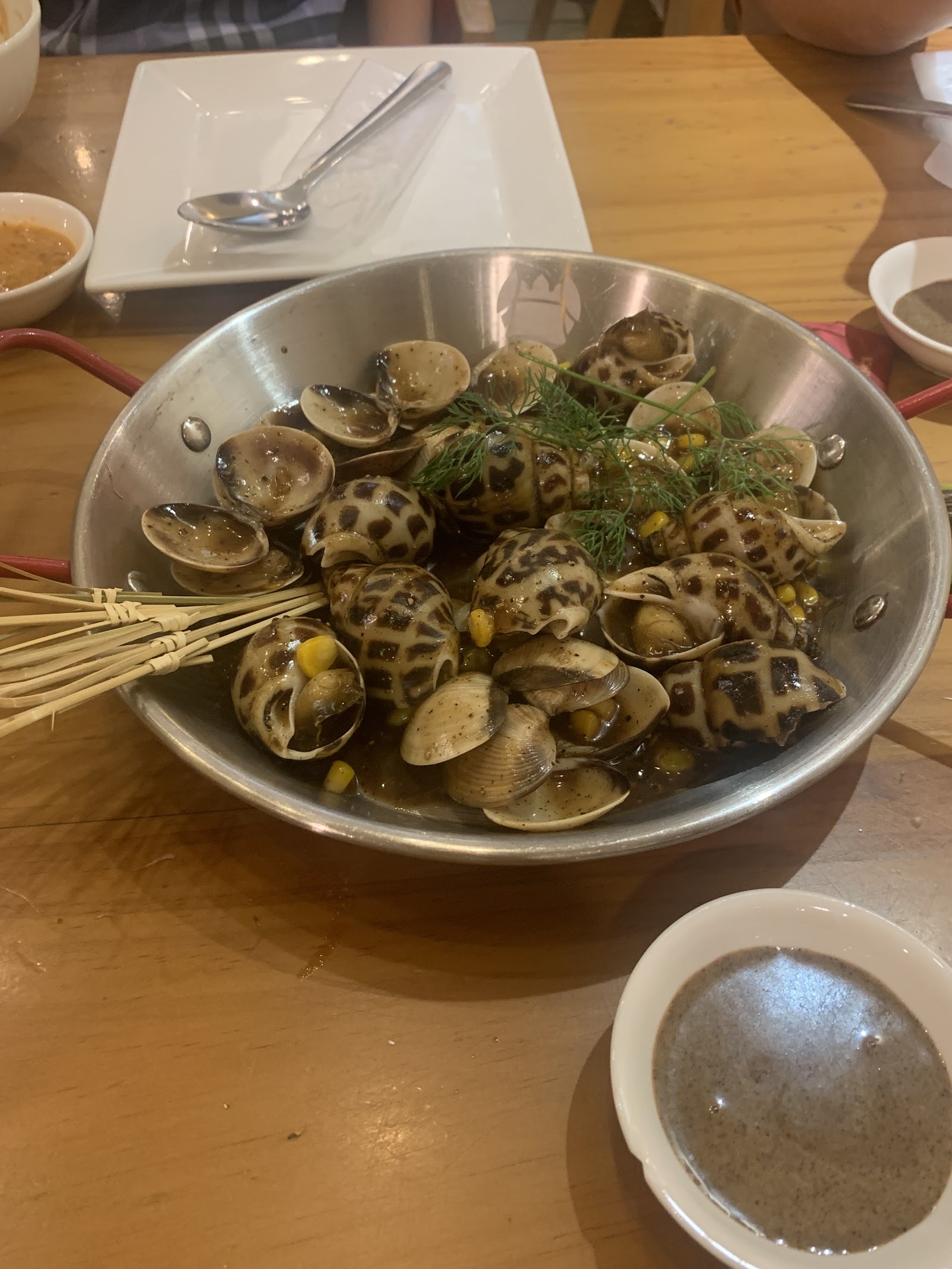 Ốc hương tại Vua Cua